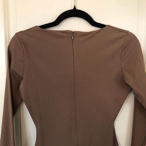 SKIMS All-in-One Scoop Neck Long Sleeve Jumpsuit - Picture 6 of 7